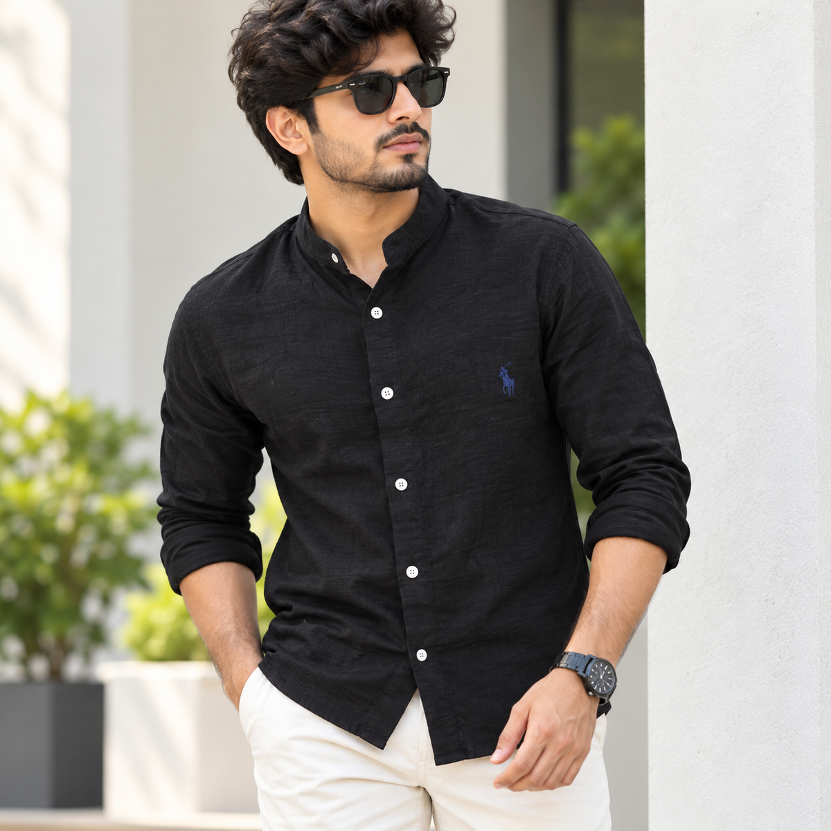 MFW Chinese collar crush lenin full sleeve shirts Single pcs @299 and Buy 4 pcs combo @999
