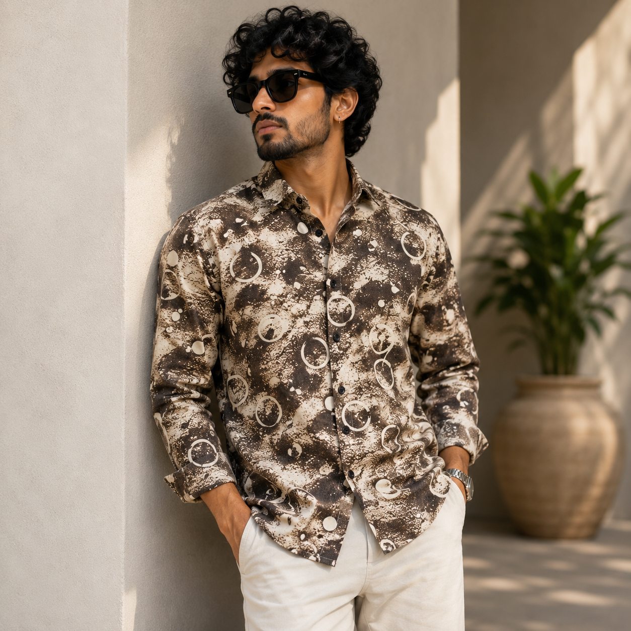 Men's printed viscose Shirts single pcs @350 and Buy 3 pc combo @999
