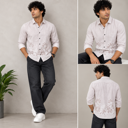 2 in 1 combo MFW Bottom printed shirts + Straight fit jeans pants buy @600 only