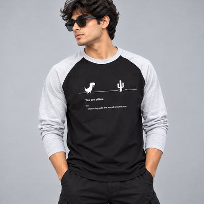 MFW round neck cotton full sleeve Tshirt 1 pc @199 and 3 pcs @ 499