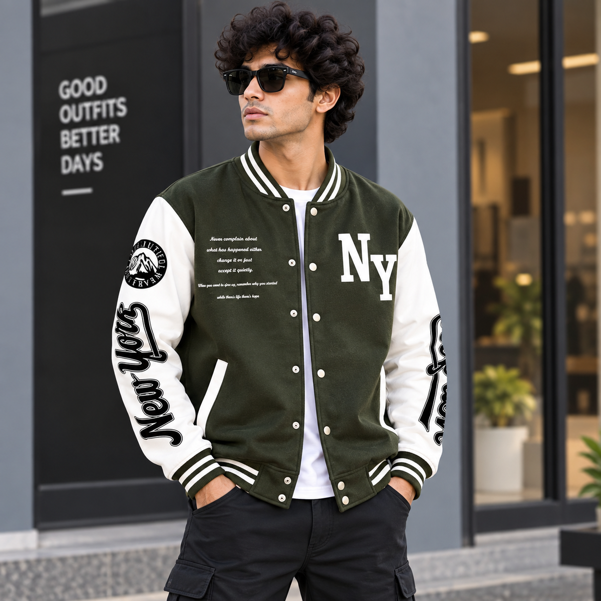 Men's Loop Knit Raising Jacket buy @450 rs only