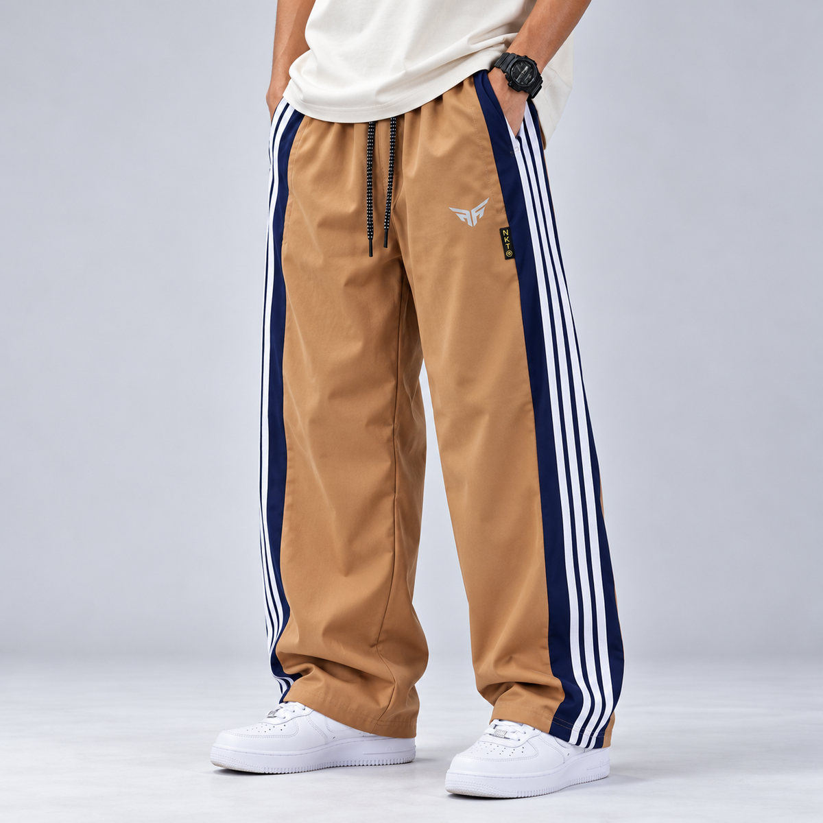 NS 3 Line Baggy track pants buy 3 pcs @499