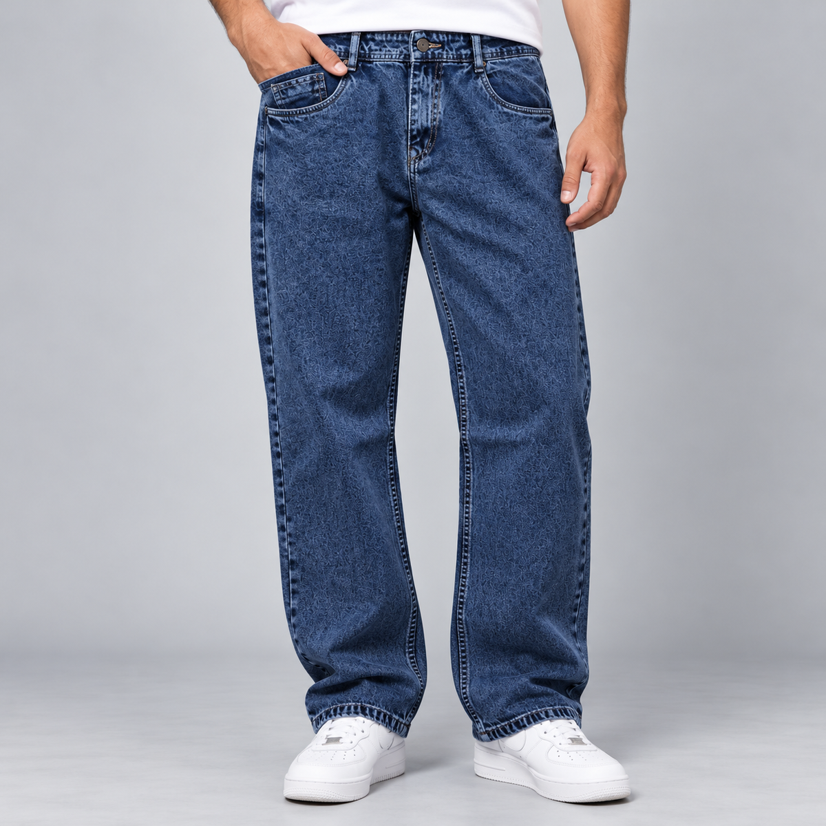 Mfw semi baggy jeans pant buy @450 rs only