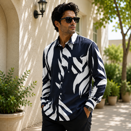 Men's Full sleeve Imported viscose printed Shirts single pcs @350 and Buy 3 pc combo @999