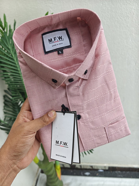 MFW Full sleeve Textured Shirt Single pcs @299 and Buy 4 pcs combo @999