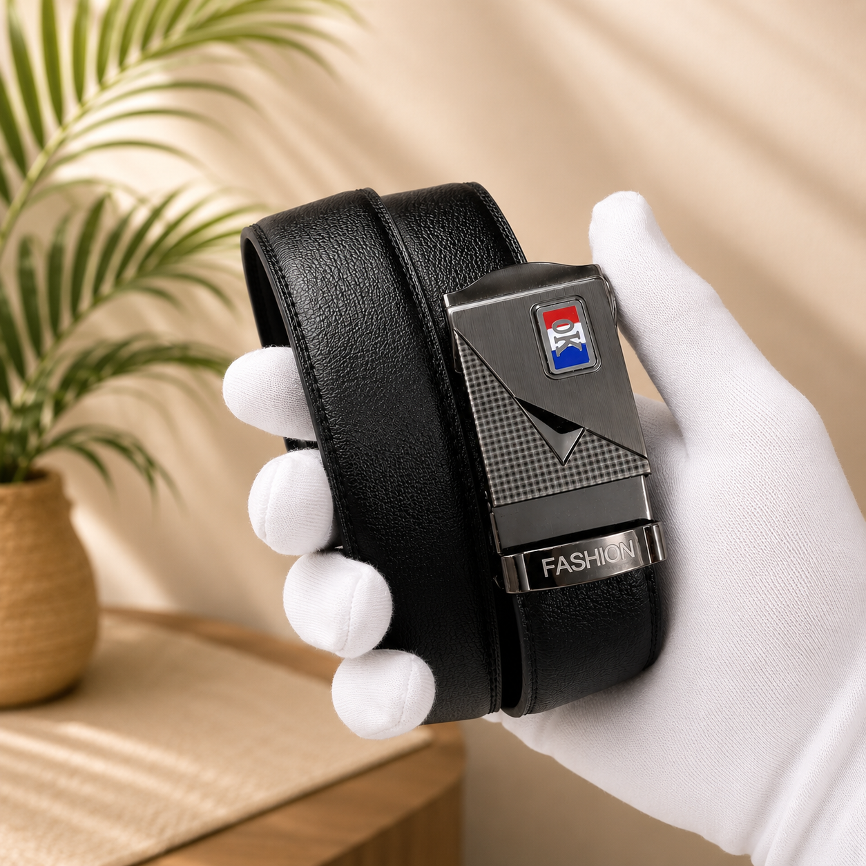 Premium FormalBuckle belt but @150Rs
