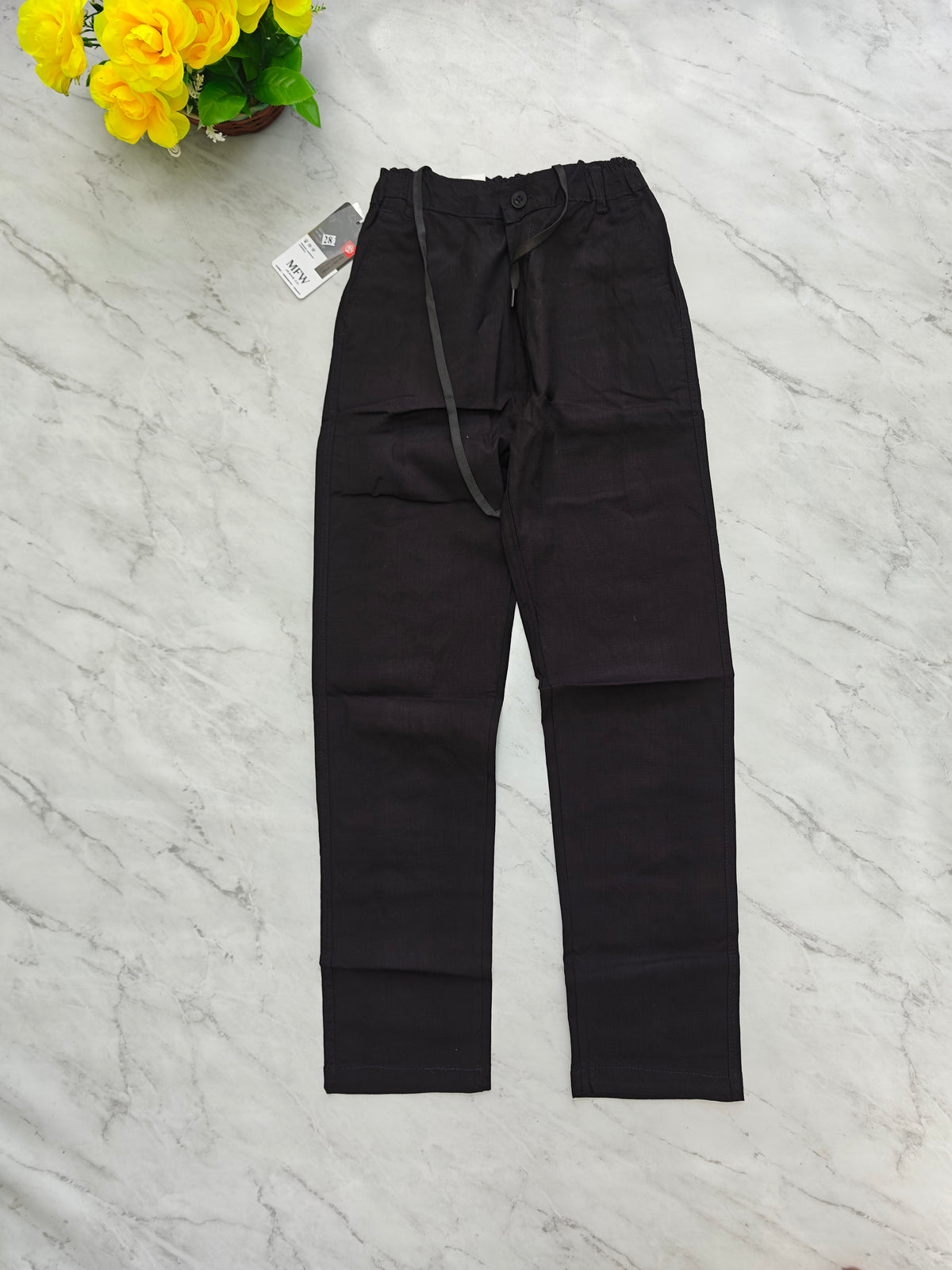 Mfw lenin relax fit pants buy 3 pant @ 1200[Black]