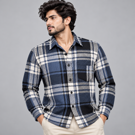 MFW Old money type korean weaving Full sleeve shirts Single pcs @299 and Buy 4 pcs combo @999