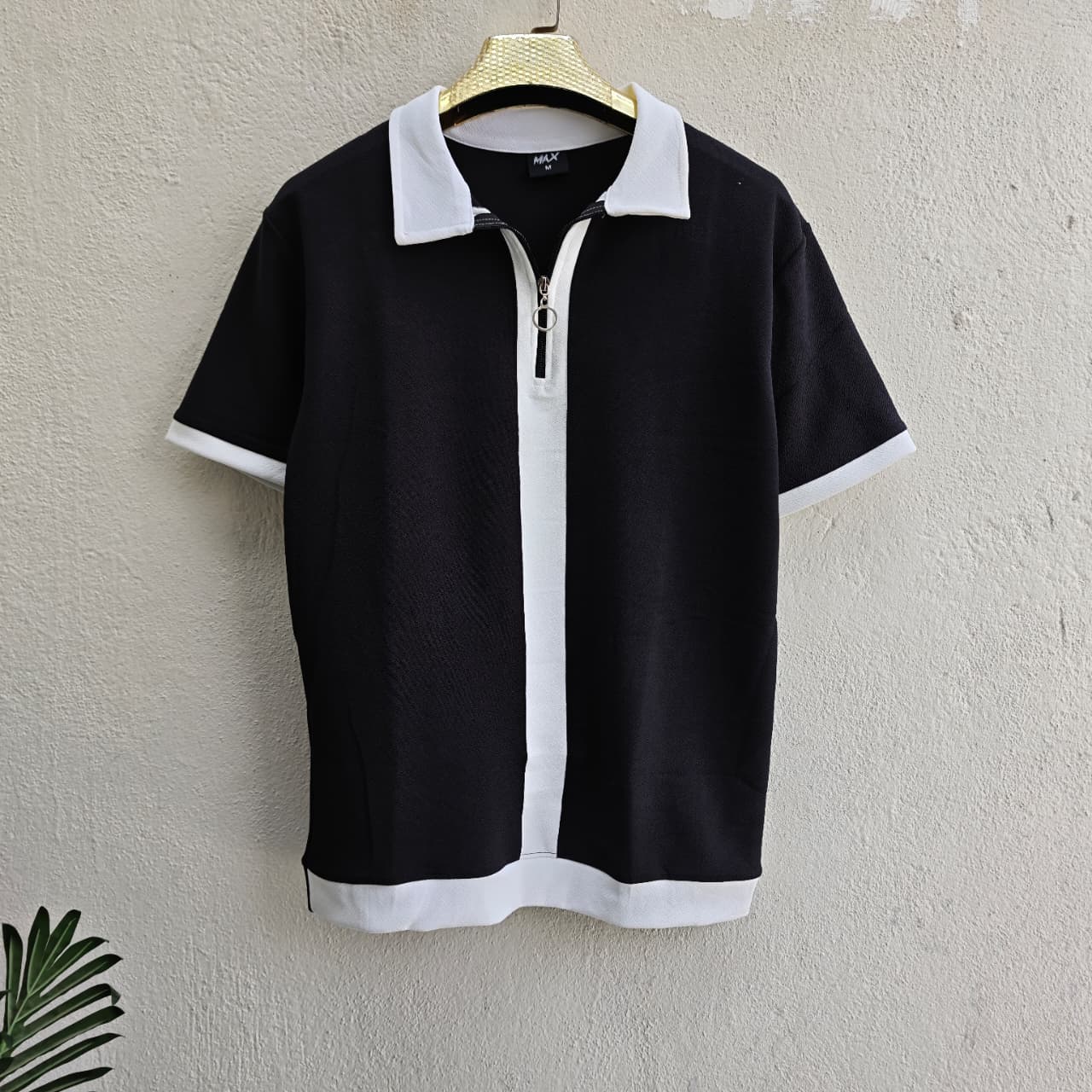 Mfw Korean zipper T shirt buy 1 pc @199 and 3pcs @ 499