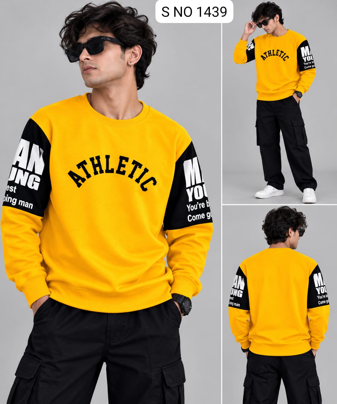 MFW Round neck Cut and sew full sleeve Tshirt buy @250rs