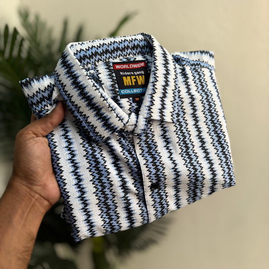 MFW Zig zag Shirts single pcs @299 and Buy 4 pcs combo @999