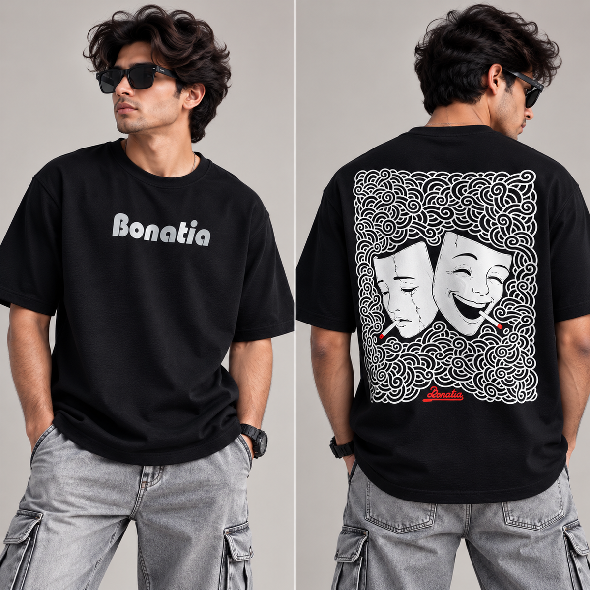 MFW drop shoulder Tshirt 1 pc @199 and 3 pcs @ 499