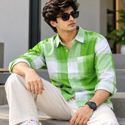 MFW baggy type Viral checked full sleeve shirts Single pcs @299 and Buy 4 pcs combo @999[New]