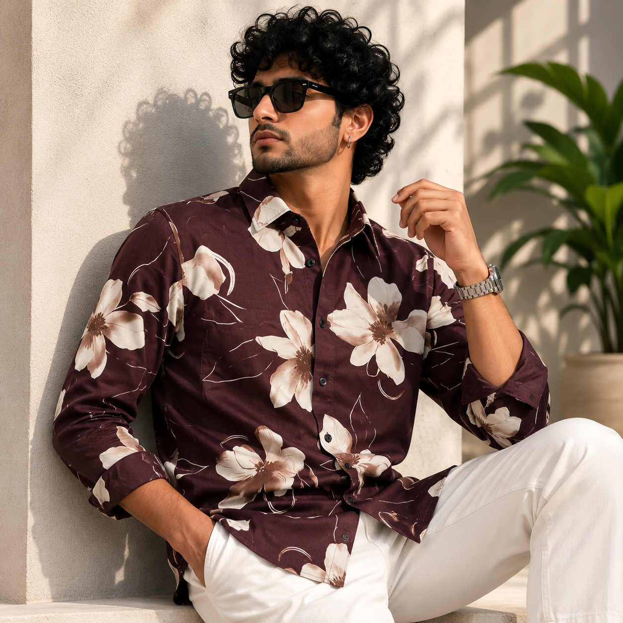 Men's Full sleeve viscose printed shirts buy @300 rs only