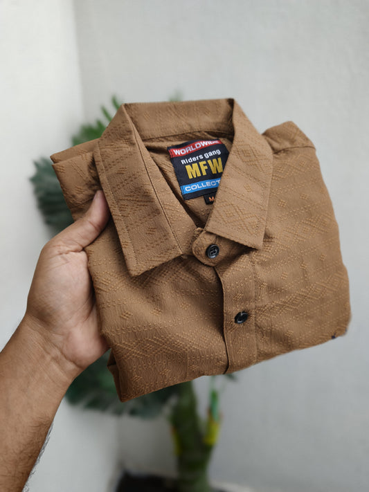 Mfw textured fabric full sleeve Shirts single pcs @299 and Buy 4 pcs combo @999